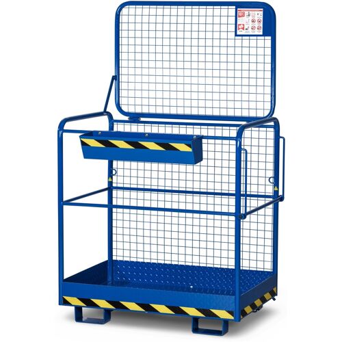 R+R Industrietechnik RR Industrietechnik Arbeitskorb Typ RAK-Eco RAL 5010 enzianblau