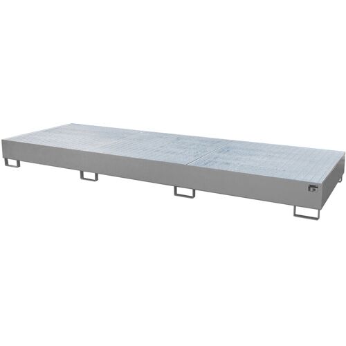 Bauer Auffangwanne AW 1000-3, lackiert, Mausgrau