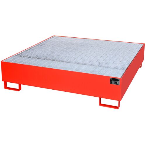 Bauer Auffangwanne AW 450, lackiert, Feuerrot