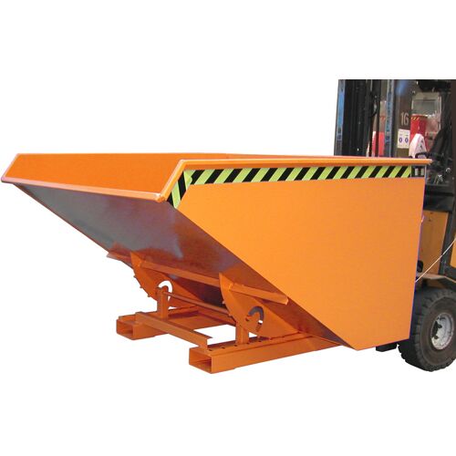 Bauer Kippbehälter EXPO 150, lackiert, Gelborange