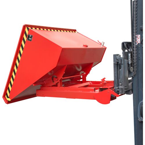 Bauer Spänebehälter S4A 900, lackiert, Mausgrau