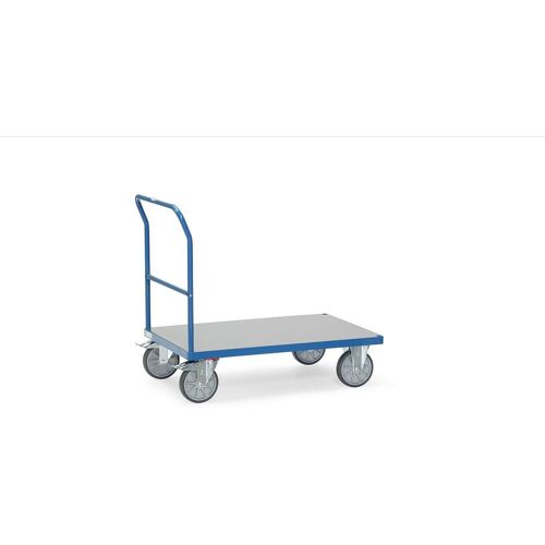 Fetra Schiebebügelwagen mit Hart-PVC Plattform Ladefläche 1.000 x 700 mm