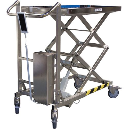 Fimm elektrischer Scherenhubtisch aus Edelstahl mit 100kg Tragkraft