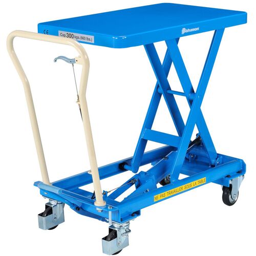 FIMM Hydraulischer Hubtisch aus Stahl von Bishamon mit 800kg Tragkraft