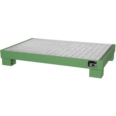 Bauer Auffangwanne AW 60-3/M, lackiert, Resedagrün Bauer Auffangwanne AW 60-3/M, lackiert, Resedagrün