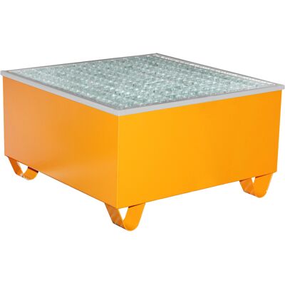 Bauer Auffangwanne AW-1/PE - Gelborange - 100 mm Höhe - Containment Tray Bauer Auffangwanne AW-1/PE - Gelborange - 100 mm Höhe - Containment Tray