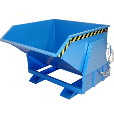 EUROKRAFT - Billenthető tároló - blue RAL 5012 - 1.0 m³ - Kipplager EUROKRAFT - Billenthető tároló - blue RAL 5012 - 1.0 m³ - Kipplager