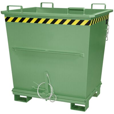 Bauer Klappbodenbehälter BKB 1000, lackiert, Resedagrün Bauer Klappbodenbehälter BKB 1000, lackiert, Resedagrün