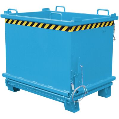 Bauer Klappbodenbehälter SB 1500, lackiert, Lichtblau Bauer Klappbodenbehälter SB 1500, lackiert, Lichtblau