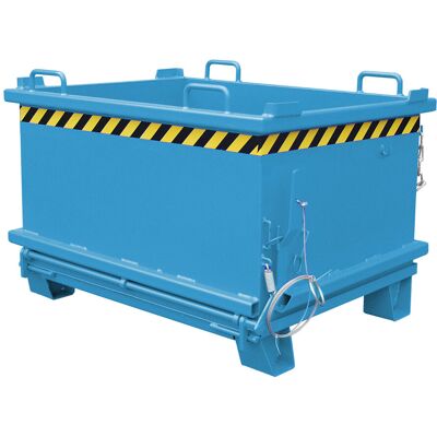 Bauer Klappbodenbehälter SB 500, lackiert, Lichtblau Bauer Klappbodenbehälter SB 500, lackiert, Lichtblau