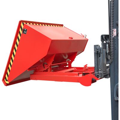 Bauer Spänebehälter S4A 900, lackiert, Feuerrot Bauer Spänebehälter S4A 900, lackiert, Feuerrot