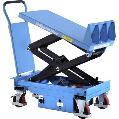 Hanselifter elektrischer Neigehubtischwagen E-NHT300 Hubhöhe 1000mm Tragkraft 300kg Hanselifter elektrischer Neigehubtischwagen E-NHT300 Hubhöhe 1000mm Tragkraft 300kg