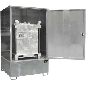 Bauer Gefahrstoff-Schrank GS-4, abschließbar, für max. 1x1000l IPC, feuerverzinkt