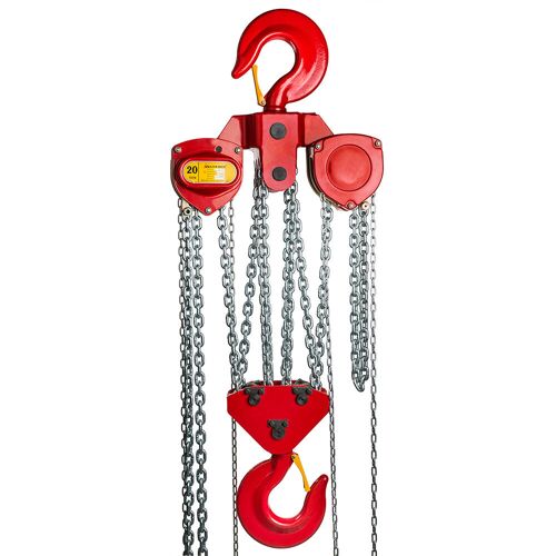 Delta Hoisting Delta Rot Premium Stirnradkettenzug Tragkraft 20,0t Länge 3,0m