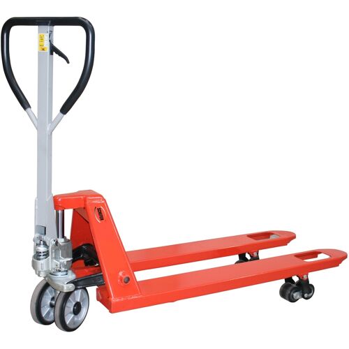 Schefer Gabelhubwagen Premium mit kurzer Gabellänge 800mm Tandem Gabelrolle Tragkraft 2500kg