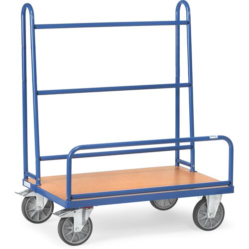 Fetra Plattenwagen mit festen Rohrbügeln 1270x535 mm Ladefläche