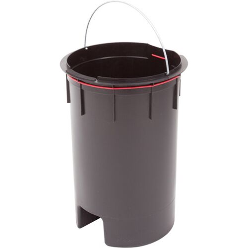 Hailo Inneneimer 13l aus Kunststoff schwarz für Trento, TopDesign 16, M