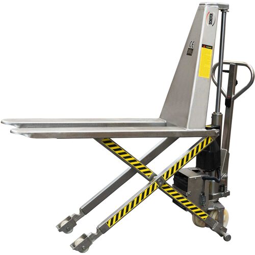 Schefer El.-Scherenhubwagen Edelstahl Premium 10E