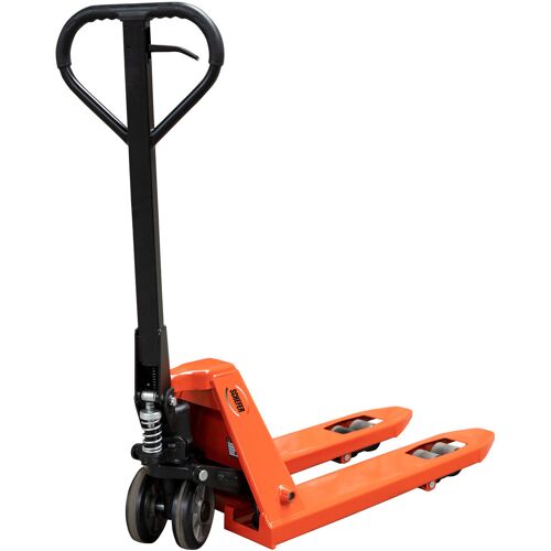 Schefer Gabelhubwagen Premium für schmale Sonderpaletten Tragfähigkeit 2500kg