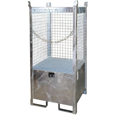 Bauer Fass-Stapelpalette FSP-1 D, Drahtgitterwände, feuerverzinkt Bauer Fass-Stapelpalette FSP-1 D, Drahtgitterwände, feuerverzinkt