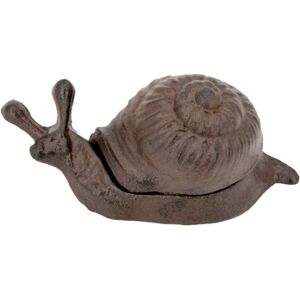 Signes Grimalt Braune Schnecke Dekoration - 7x15x7cm - Wohnaccessoire Signes Grimalt Braune Schnecke Dekoration - 7x15x7cm - Wohnaccessoire