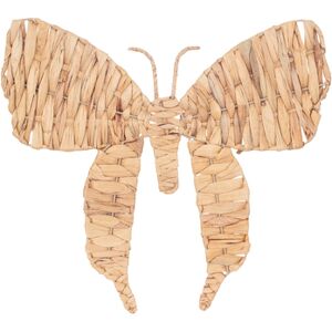 SIGRIS Schmetterlings Wandkunst - 40x43cm - Natürliche Dekoration SIGRIS Schmetterlings Wandkunst - 40x43cm - Natürliche Dekoration