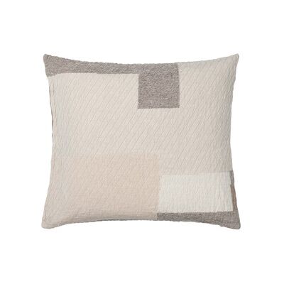 Broste Copenhagen - Patch Kissenbezug - 60x60cm - Beige/Braun - Bezug für Kissen Broste Copenhagen - Patch Kissenbezug - 60x60cm - Beige/Braun - Bezug für Kissen