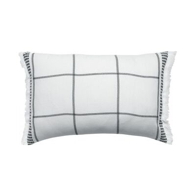 Vivaraise Zeff Diana Kissenbezug - Weiß - 40x65 cm Vivaraise Zeff Diana Kissenbezug - Weiß - 40x65 cm