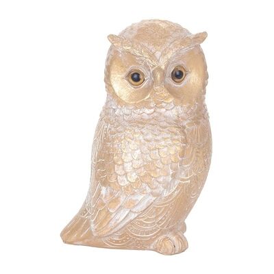 Signes Grimalt Beigefigur Eule - 18x12x10cm - Wohndekor Signes Grimalt Beigefigur Eule - 18x12x10cm - Wohndekor