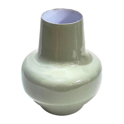 Origin Home Decor Grüner Metallvase - Elegant 16x13x13cm - Raumdekoration & Blumen Origin Home Decor Grüner Metallvase - Elegant 16x13x13cm - Raumdekoration & Blumen