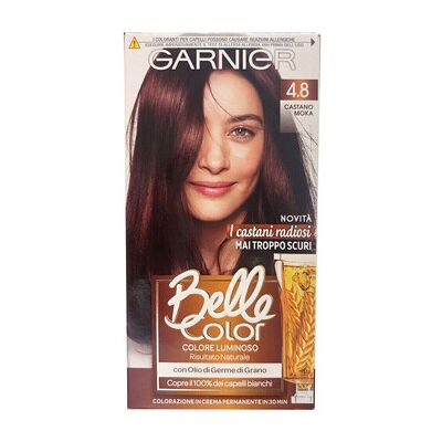 Garnier Haarfärbung Belle Color Permanente Haarfarbe - 4.8 Chatain M0cha Einheitsgrösse Garnier Haarfärbung Belle Color Permanente Haarfarbe - 4.8 Chatain M0cha Einheitsgrösse