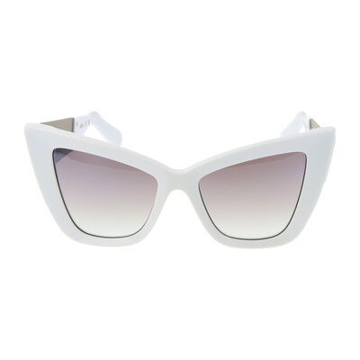 GCDS Gd0026 Weiße Cat Eye Sonnenbrille GCDS Gd0026 Weiße Cat Eye Sonnenbrille