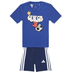 Adidas JL8673 Blau Jungen Trainingsanzug - 3-8 Jahre Adidas JL8673 Blau Jungen Trainingsanzug - 3-8 Jahre