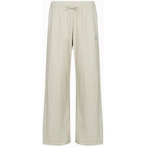 Adidas Damen Hose Weiß Kleine Logo Cozy Offener Saum - Hose Adidas Damen Hose Weiß Kleine Logo Cozy Offener Saum - Hose