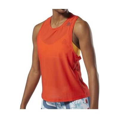 Reebok DQ0048 Damen Sommer Training Tank - Damen Training T-Shirt Reebok DQ0048 Damen Sommer Training Tank - Damen Training T-Shirt