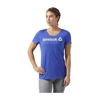 Reebok CF4452 Sommer Damen T-Shirt Blau - Training Reebok CF4452 Sommer Damen T-Shirt Blau - Training