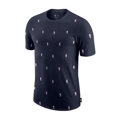 Nike Nba Team 31 Marineblau/Blau Kurzarm T-Shirt - T-Shirt Nike Nba Team 31 Marineblau/Blau Kurzarm T-Shirt - T-Shirt