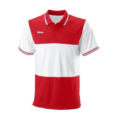 Wilson Team II Polo Herren - Rot - Performance Polo Wilson Team II Polo Herren - Rot - Performance Polo
