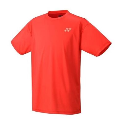 Yonex Practice Small Logo Ym0045 - All Year Herren T-Shirt - Rot Yonex Practice Small Logo Ym0045 - All Year Herren T-Shirt - Rot