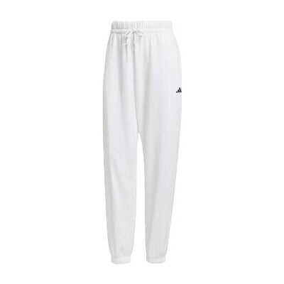 Adidas Damen Hose Small Logo French Terry Geknöpfte Bündchen Adidas Damen Hose Small Logo French Terry Geknöpfte Bündchen