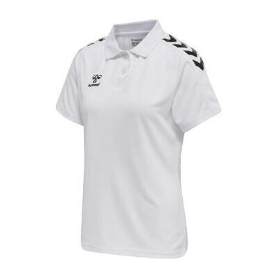 Hummel Weiß Modell CORE XK FUNCTIONAL POLO FRAU Hummel Weiß Modell CORE XK FUNCTIONAL POLO FRAU