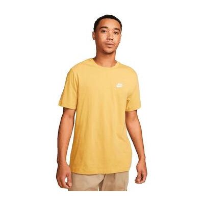 Nike Senfgelb Sportswear Club T-Shirt - Urban Style Nike Senfgelb Sportswear Club T-Shirt - Urban Style