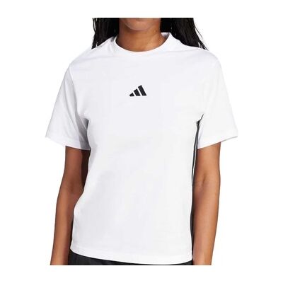 adidas Modell Baumwoll-T-Shirt Weiß - T-Shirt adidas Modell Baumwoll-T-Shirt Weiß - T-Shirt