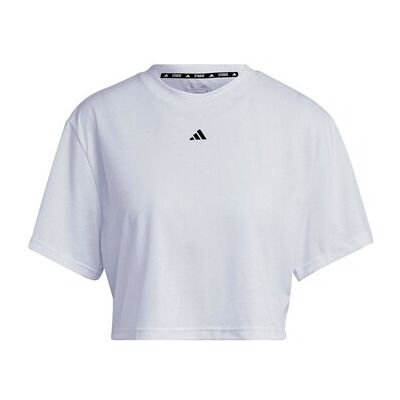 adidas IB8564 Weiß Knot-Back Aeroready T-Shirt adidas IB8564 Weiß Knot-Back Aeroready T-Shirt