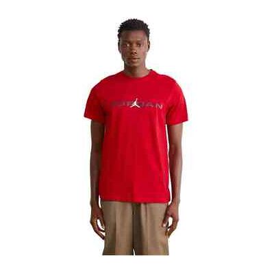 Jordan - Air Short Sleeve Tee - Rot - S - T-Shirt Jordan - Air Short Sleeve Tee - Rot - S - T-Shirt