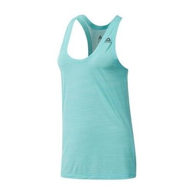 Reebok Wor AC Tank CD7584 - Ärmelloses Damen-T-Shirt Türkis Reebok Wor AC Tank CD7584 - Ärmelloses Damen-T-Shirt Türkis
