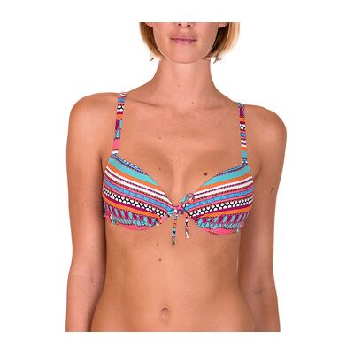 Lisca Bikini Ober- Und Unterteile Push-Up-Badeanzug-Oberteil Capri Koralle Fr 38c Female Lisca Bikini Ober- Und Unterteile Push-Up-Badeanzug-Oberteil Capri Koralle Fr 38c Female