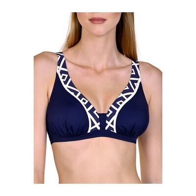 Lisca Bikini Ober- Und Unterteile Bügel-Badeanzug-Oberteil Costa Rica Blau Fr 42e Female Lisca Bikini Ober- Und Unterteile Bügel-Badeanzug-Oberteil Costa Rica Blau Fr 42e Female