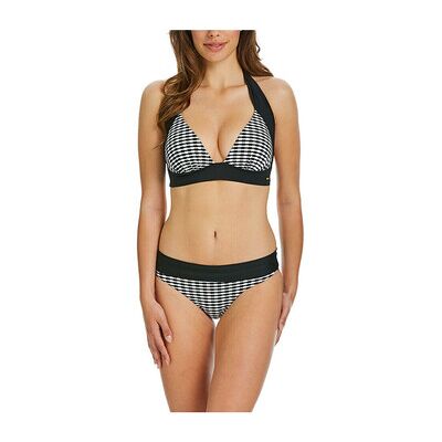 Sapph Bikini Ober- Und Unterteile Badeanzug Unten Mit Gürtel Eva Schwarz-Weiß Eu S Female Sapph Bikini Ober- Und Unterteile Badeanzug Unten Mit Gürtel Eva Schwarz-Weiß Eu S Female