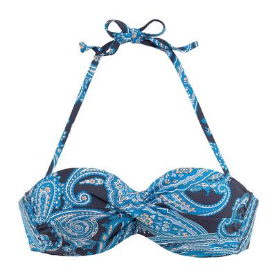 Lascana Bikini Ober- Und Unterteile Bandeau-Badeanzug-Oberteil Boho Fr 38b Female Lascana Bikini Ober- Und Unterteile Bandeau-Badeanzug-Oberteil Boho Fr 38b Female